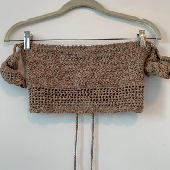 MILA | CROCHET BRA TOP - Picture 1 of 5